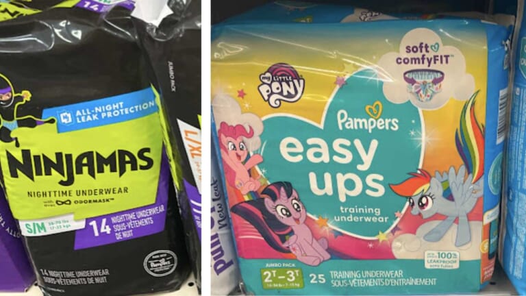 $3.50 Pampers Easy Ups or Ninjamas Nighttime Training Pants