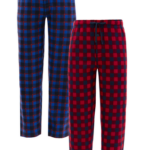 Fruit of the Loom Men’s Plaid Fleece Pajama Pant 2-Pack Bundle only $9.99 (Reg. $20!)