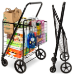 Folding Steel Grocery Cart