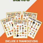 Free Printable Thanksgiving Bingo Cards