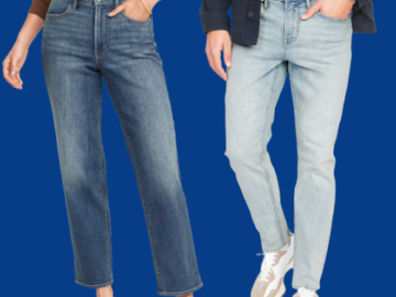 Today Only! 50% Off Old Navy All Jeans for Women + for Men + for Girls + for Boys