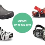 50% off Crocs Clogs, Sandals & More!