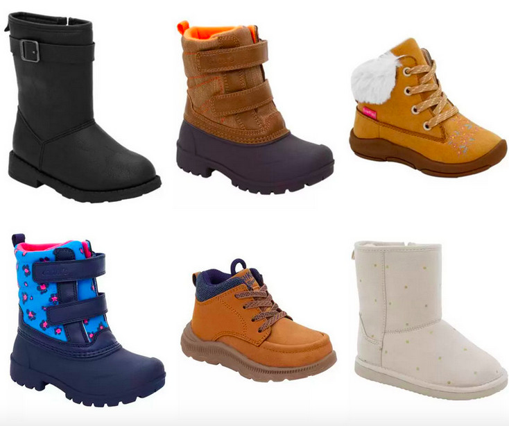 Carter’s & OshKosh B’gosh: Kid’s Boots just $16 and up!