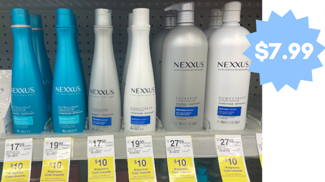 Get Nexxus Haircare for $7.99 at Walgreens Starting Tomorrow