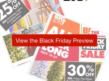 2022 Big Lots Black Friday Ad Preview