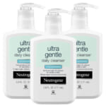 3-Count Neutrogena Ultra Gentle Hydrating Daily Facial Cleanser as low as $3.11 EACH 5.8-Oz Bottle (Reg. $5.49) + Free Shipping! + Get 3 for the price of 2