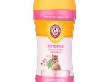 Arm & Hammer 15-Oz Deodorizing Cat Litter Crystals $3 (Reg. $6.99)