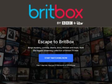 12 Months of BritBox TV only $49 (reg. $80)