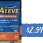 $2.59 Aleve Back & Body at CVS (reg. $8.79)