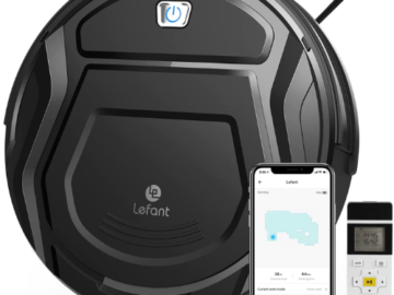 Lefant Robot Vacuum Cleaner $88.99 After Code (Reg. $224) + Free Shipping! Compatible with Alexa!