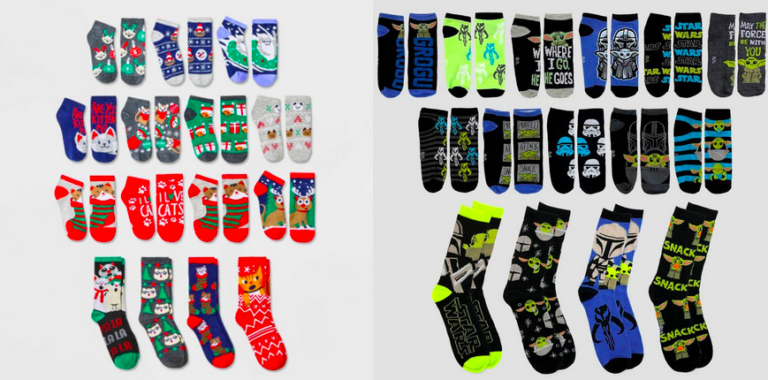 *HOT* 15 Days of Socks Advent Calendars only $11.20!