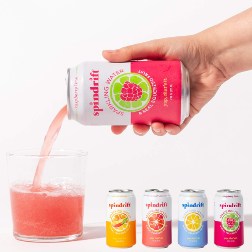 20 Variety Pack Spindrift Sparkling Seltzer Water as low as $7.99 Shipped Free (Reg. $11.90) – 6K+ FAB Ratings! 40¢/ 12 Fl Oz Can! Lemon, Grapefruit, Raspberry Lime, and Orange Mango!