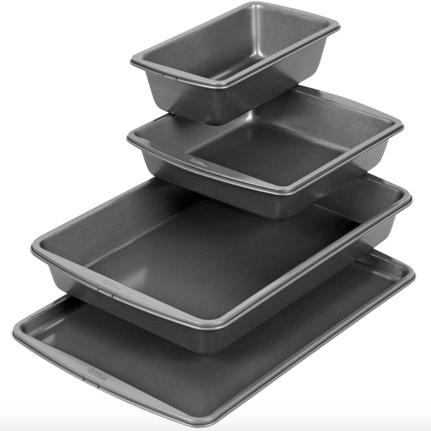 Wilton Ultra Bake Pro 4-Piece Bakeware Set only $12!