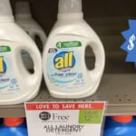 Get the Big Bottles of All Detergent for $4.84 at Publix