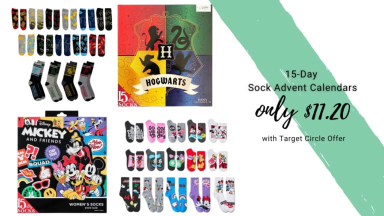 Target | Sock Advent Calendars $11.20 with Circle offer