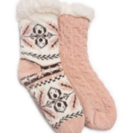 Muk Luks Women’s Cabin Socks, 2-Pack only $7!