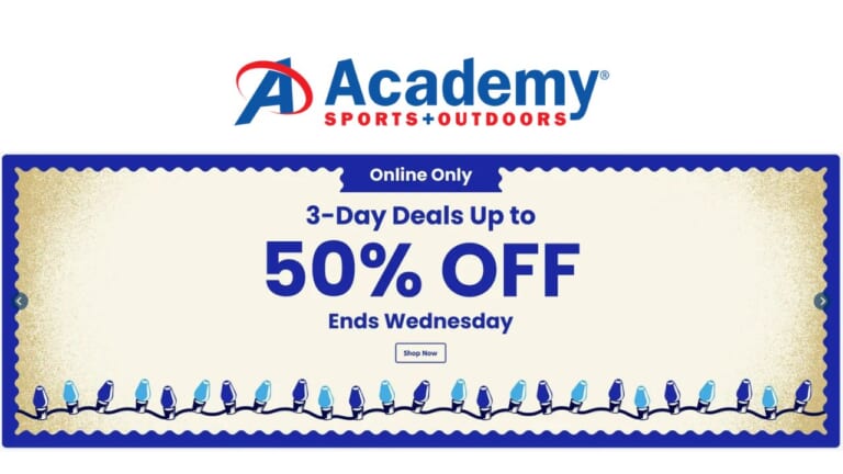 Academy | 50% Off Online Only Sale