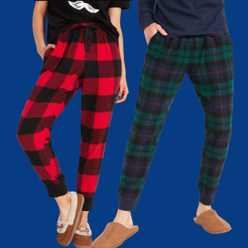 Hurry! Old Navy PJ Flannel Joggers for Women $8.50 (Reg. $25) + for Men