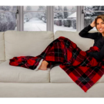 ClimateRight by Cuddl Duds Foot Pocket Plush Throw only $10!