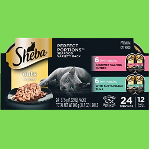 24 Servings Sheba Perfect Portions Cuts Wet Cat Food, Variety Pack as low as $9.88 (Reg. $20.56) + Free Shipping! – $0.82/Serving!