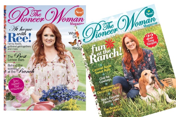 The Pioneer Woman magazine subscription for $15.99!