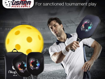 Pickleball Paddle Set $48.99 After Coupon (Reg. $84.99) + Free Shipping – 8.2K+ FAB Ratings!