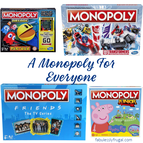 Novelty Monopoly Games For Everyone!