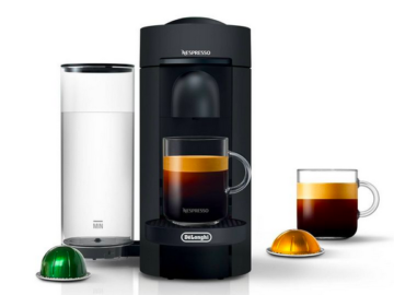 Nespresso VertuoPlus Coffee and Espresso Machine only $114.99 shipped after gift card (Reg. $190!)