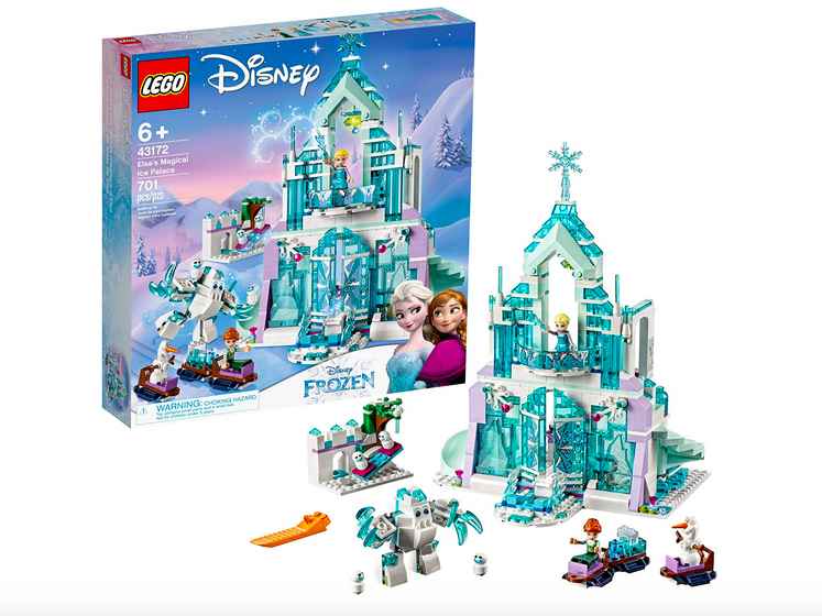 LEGO Disney Frozen Elsa’s Magical Ice Palace Toy Castle Building Kit only $55.99 shipped!