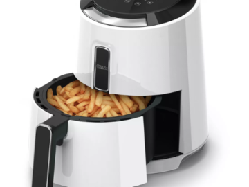 Macy’s Black Friday: 3.7-Quart CRUX Touchscreen Electric Air Fryer $29.99 Shipped Free (Reg. $100) – 4 Colors!