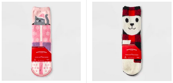 Wondershop Cozy Socks only $2.10 at Target!