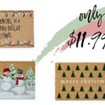 $12 Holiday Doormats at Kohl’s with Code