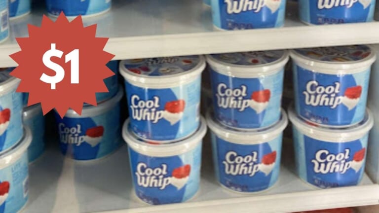 $1 Cool Whip Whipped Topping at Stores All Over Town