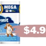 Charmin 6 Mega Rolls for $4.99 at Publix