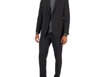 Macy’s Black Friday! Van Heusen Men’s Flex Plain Slim Fit Suits $99.99 Shipped Free (Reg. $395)