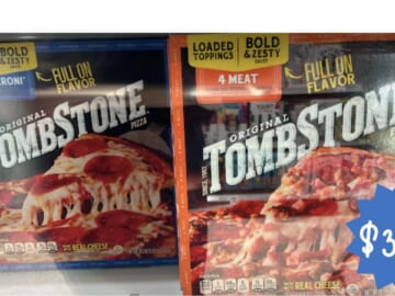 $3.50 Tombstone Frozen Pizza