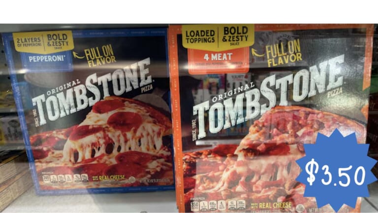 $3.50 Tombstone Frozen Pizza