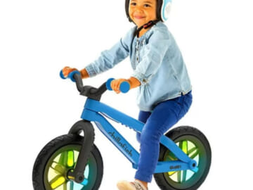 Kids Balance Bike with Glow Wheels $49.98 (Reg. $70)