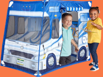 Melissa & Doug Let’s Explore Camper Tent Play Set $24.99 (Reg. $58) + Paw Patrol 14-Piece Caddy for $24 (Reg. $31)