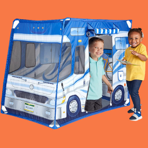 Melissa & Doug Let’s Explore Camper Tent Play Set $24.99 (Reg. $58) + Paw Patrol 14-Piece Caddy for $24 (Reg. $31)