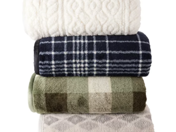 Cuddl Duds Throws for just $16.99 at Kohl’s! (Reg. $50)