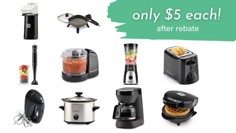 Toastmaster Appliances Only $5 After Rebate