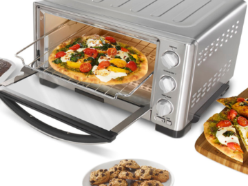 Today Only! Cuisinart 6-Slice Toaster Oven with Broiler $49.99 Shipped Free (Reg. $99.99) – Easy-Clean Interior!