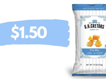 $1.50 G.H. Cretors Popcorn at Walgreens