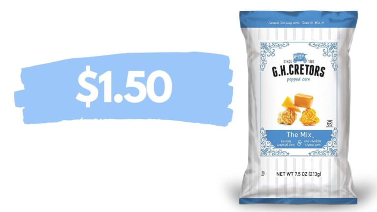 $1.50 G.H. Cretors Popcorn at Walgreens