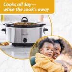 Crock-Pot 7-Quart Oval Manual Slow Cooker $29.99 Shipped Free (Reg. $50) – 20K+ FAB Ratings!