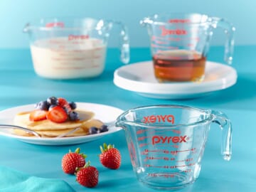 Pyrex 3 Piece Glass Measuring Cup Set $19.99 (Reg. $25) – Includes 1-Cup, 2-Cup, and 4-Cup