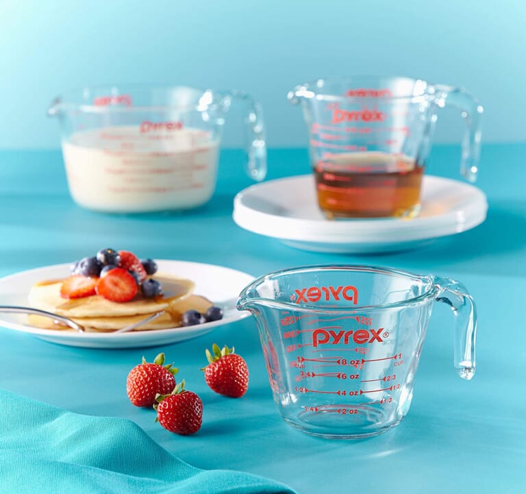 Pyrex 3 Piece Glass Measuring Cup Set $19.99 (Reg. $25) – Includes 1-Cup, 2-Cup, and 4-Cup