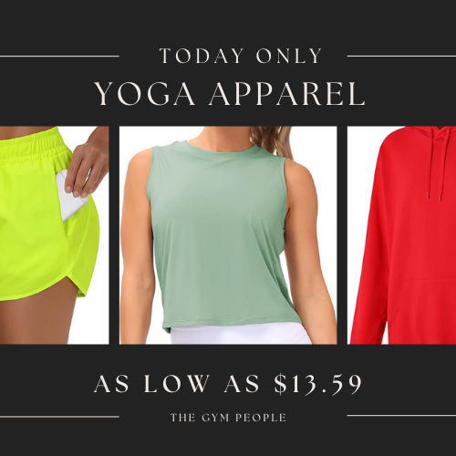 Today Only! Yoga Apparel as low as $13.59 (Reg. $16.99+) – FAB Ratings!