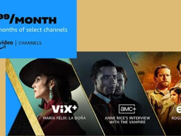 Prime Video Channels $3.98 for 2 Months!